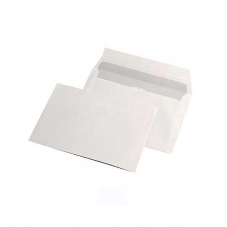 Plic C6 alb, 114x162 mm, Set 25 buc