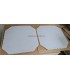 Cutie pizza hexagonala 600x600x40 set 100 bucati